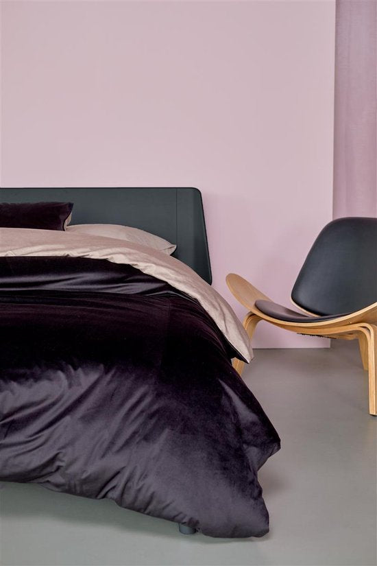 Beddinghouse Dutch Design Astro dekbedovertrek - Lits-Jumeaux XL - 260x200/220 cm - Zwart