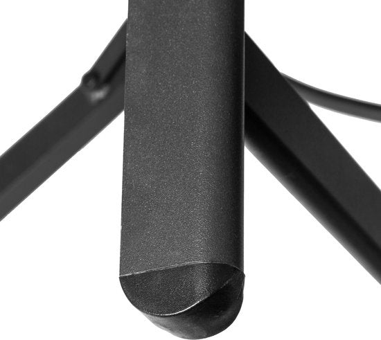 Tectake Tuinstoel - Opklapbaar - Incl Aluminium Frame en Voetsteun - Grijs