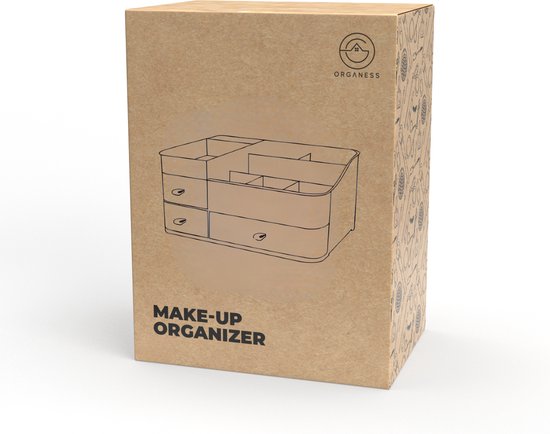 Organess - Make up organizer - Opbergdoos - Skincare organizer - Make up koffer - Wit