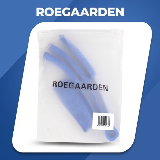 Jaloezie reiniger - Lamellen reiniger - Plumeau - Blauw - inclusief voegenreiniger