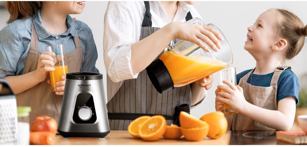 Safecourt Kitchen Sportblender - 1200 Watt - RVS