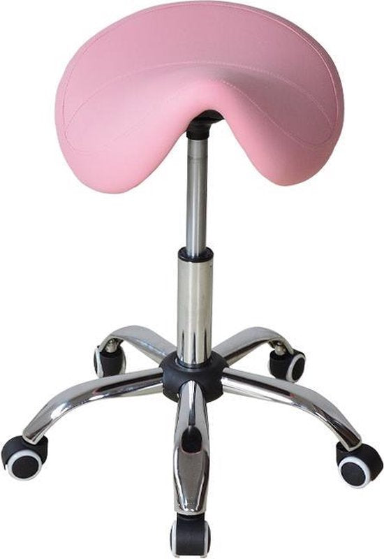 Zadelkruk ergonomisch - werkkruk - kapperskruk - tabouret - hoogte instelbaar