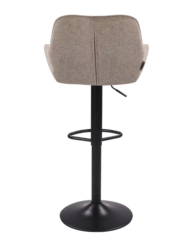Dutchbone Oliver Barkrukken - Set van 2 - Taupe - 56 x 54 x 109 cm - Verstelbare Zithoogte 60-80 cm