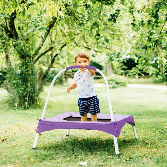 Plum Junior Bouncer trampoline - Kinder trampoline voor 18 maanden+ - Veilig springplezier