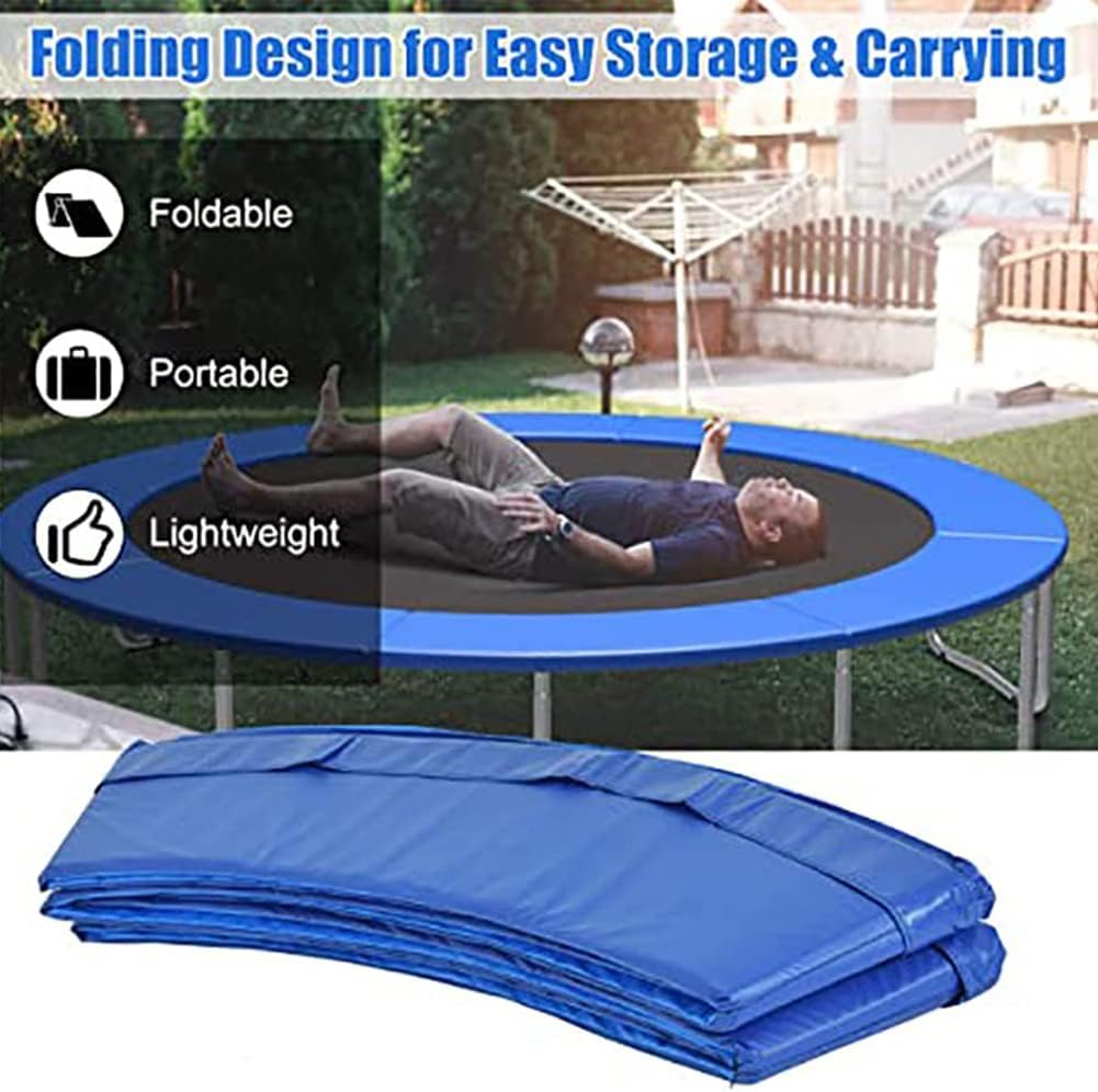 Trampoline Covering Edge Replecement Cushion - 14ft - Blauw