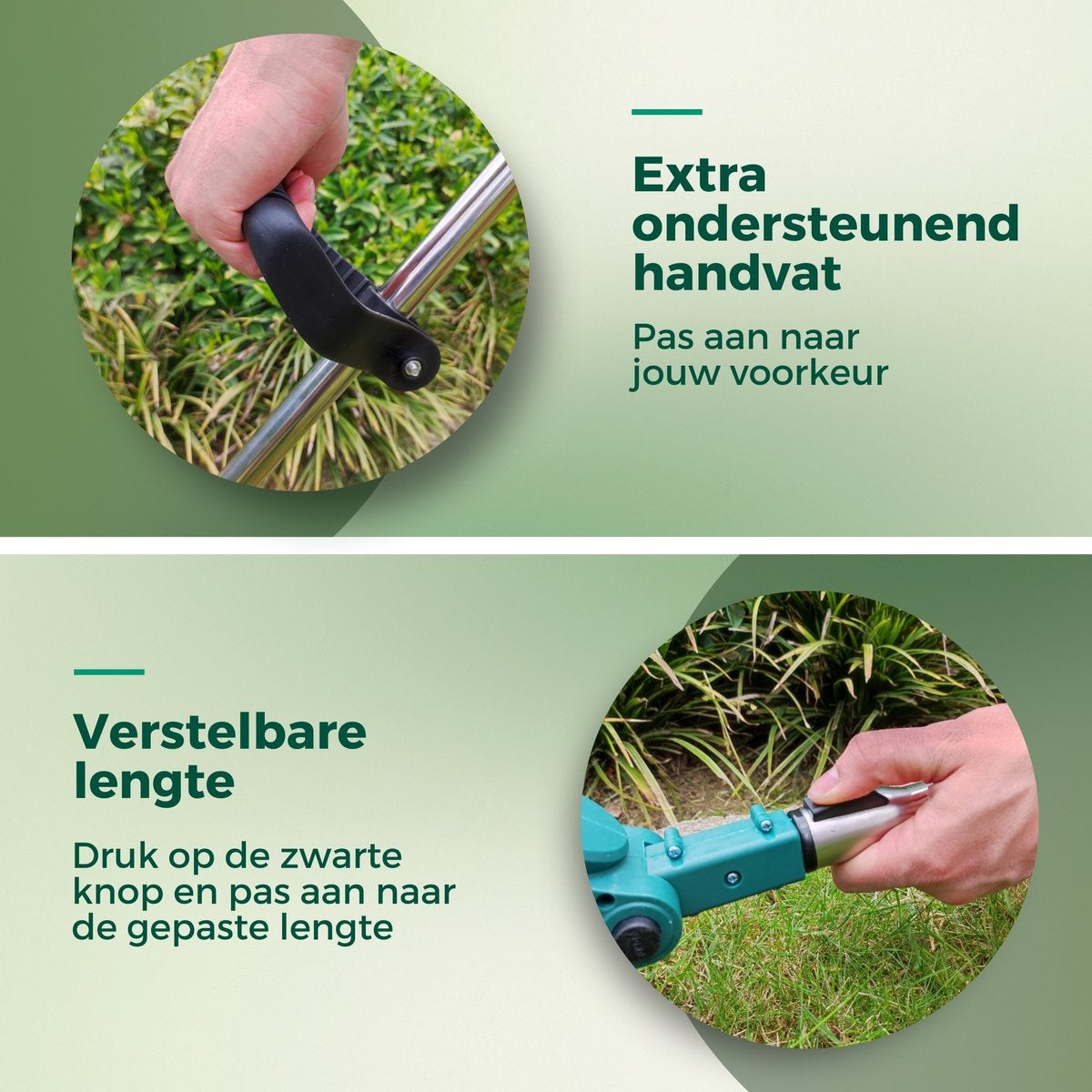 Mardin Kantenmaaier - Grastrimmer - Bosmaaier - Zwart/Groen