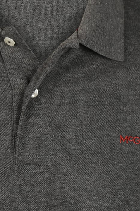 McGregor Klassiek Poloshirt Heren Dark Grey Melange XL