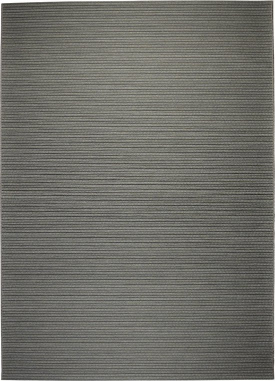 Zuiver Waves Vloerkleed 200x300 Groen/Grijs