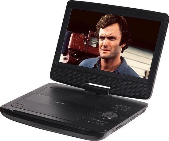 Denver Draagbare DVD Speler Auto - 10 inch - Incl. Hoofdsteunhouder - USB - Draaibaar Scherm - MT1097