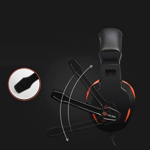 Wired Over Ear Gaming Headset with 3D Surround Sound Technology