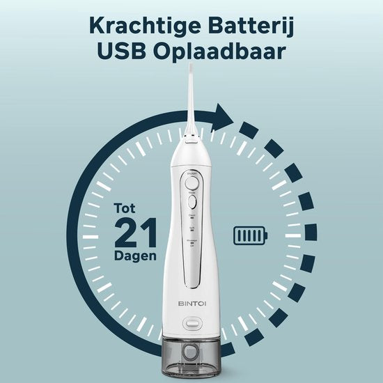 Bintoi® iSonic Pro Series F600 - Waterflosser - Flosapparaten - Monddouche