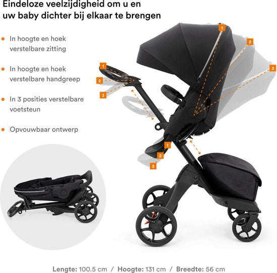 Stokke® Xplory® X Kinderwagen - Ruby Red