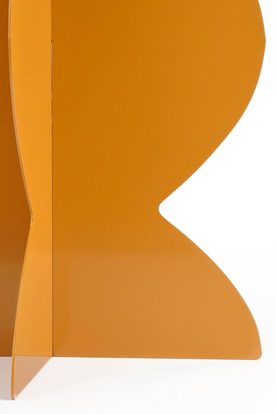 Mica Decorations Rafi Bijzettafel - H50 x Ø40 cm - IJzer - Bruin