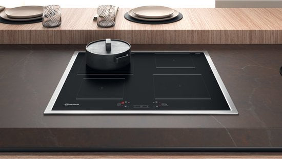 Bauknecht – Inductiekookplaat BQ 2760S FT – 59x51x5,4 cm – Zwart Glas – 7200 Watt & 4 Zones – FlexiCook & Boosterfunctie – Luxe Inbouw Kookplaat – BQ 2760S FT
