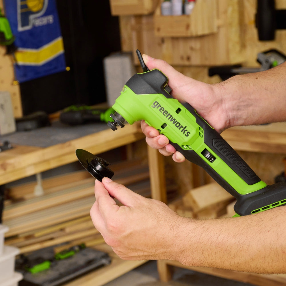Greenworks MT332 24 V accurotatietool - zonder accu en lader