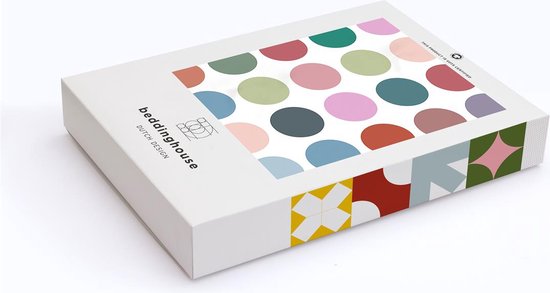Beddinghouse Dutch Design Astro dekbedovertrek - Lits-Jumeaux XL - 260x200/220 cm - Zwart