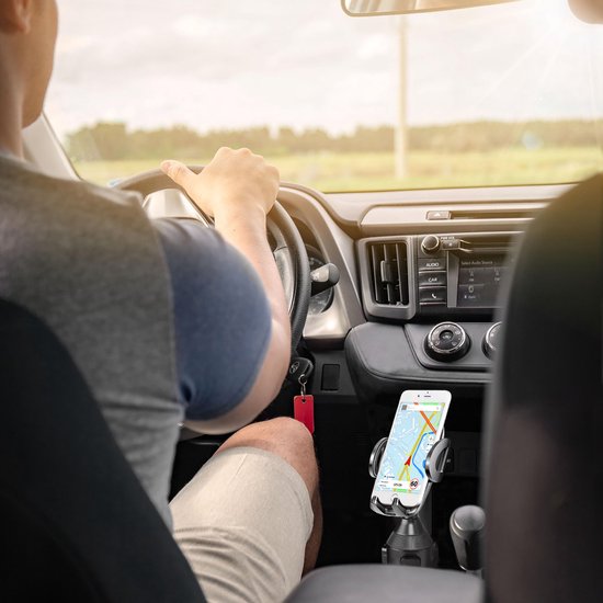 Bintoi® T300 - Telefoonhouders Auto Accessories interieur - Universele Telefoonhouder GSM Houder Auto - Bekerhouder Auto - Telefoon Mobiel Houder Auto- Cadeau