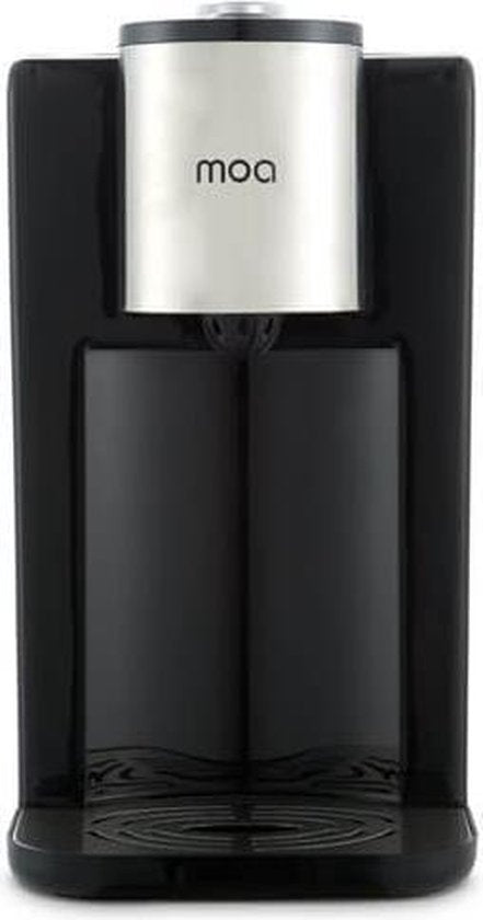 MOA Heetwaterdispenser - 2.5L - kunststof - BPA vrij - 2400W - Zwart/Zilver