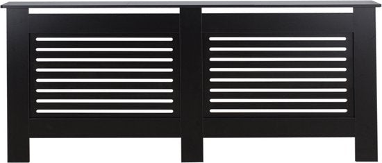 VDD - Verwarmingsombouw - 172 cm x 82 cm - Kleur: Zwart