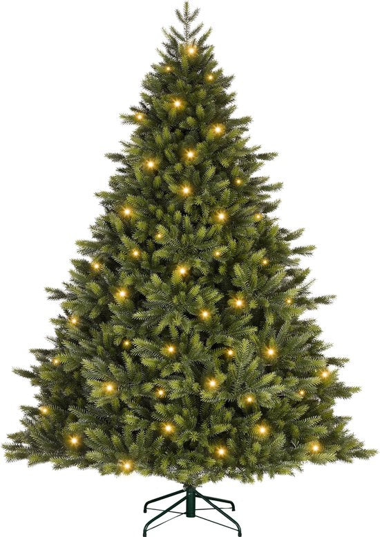 Black Box Trees Bedford Kunstkerstboom met LED Verlichting - H185 x Ø110 cm - Groen