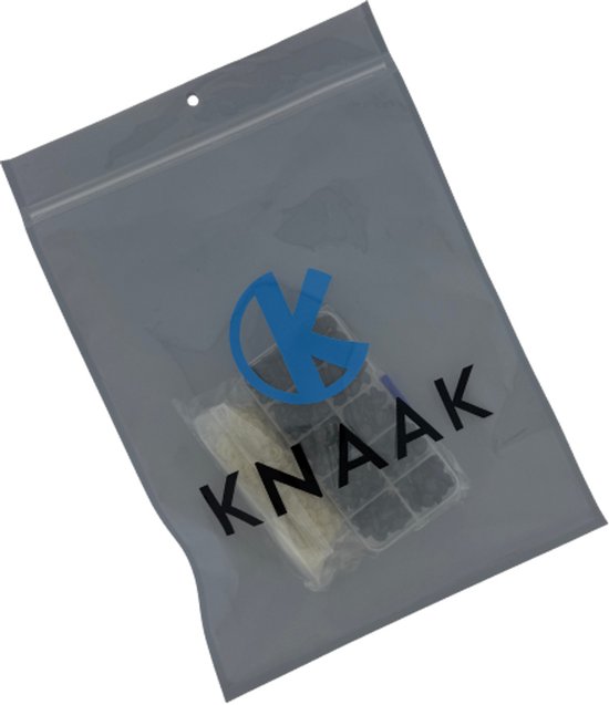 Knaak Veiligheidsoogjes - Dierenogen - 6 - 12 mm - Incl. Opbergdoos - 100 Stuks - Zwart