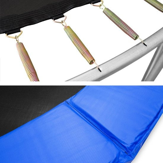 tectake® - TÜV-geteste tuintrampoline - 305 cm - kindertrampoline met veiligheidsnet, als buitenspeelgoed, sporttrampoline of buitenspeelgoed