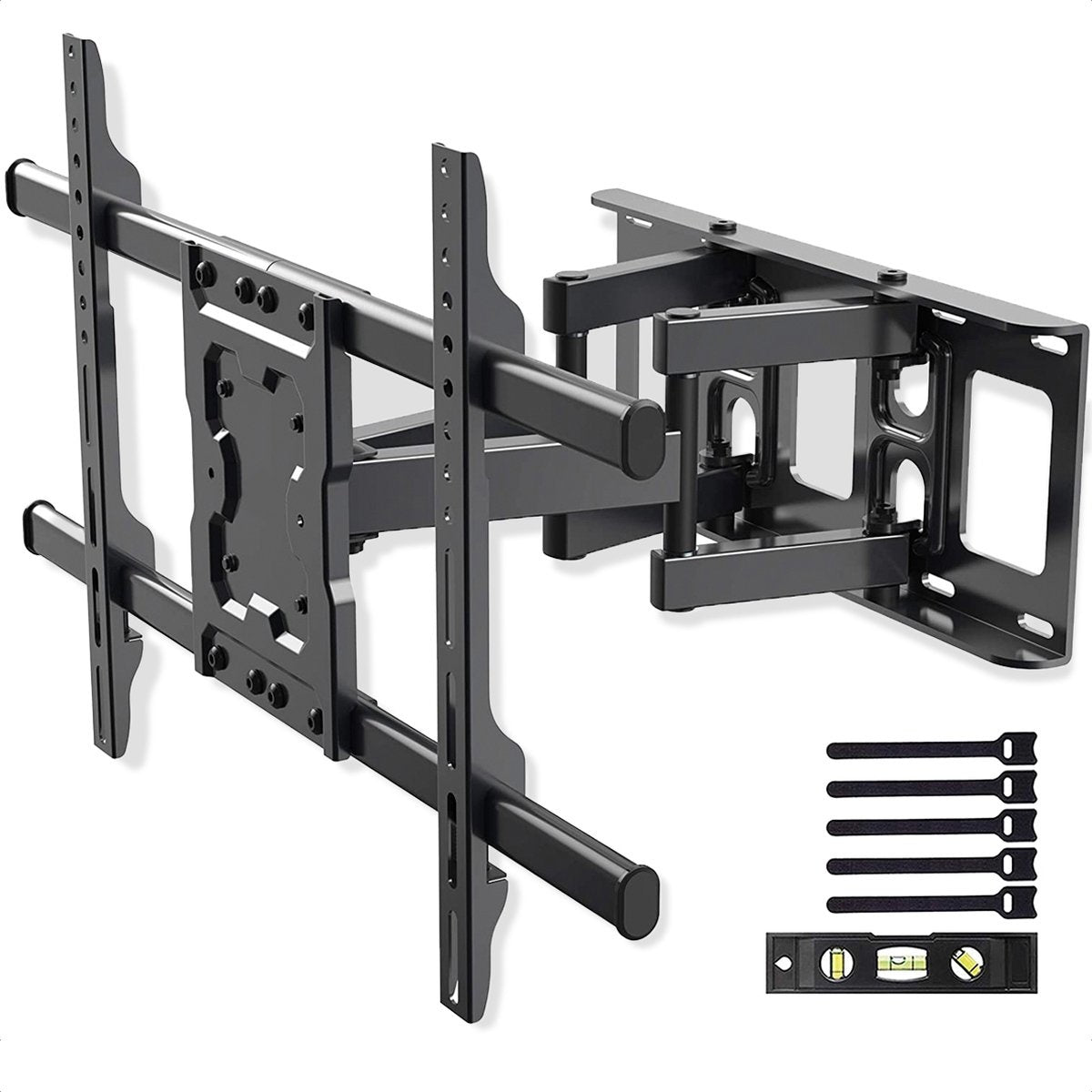 Auronic TV Beugel - Draaibaar en Kantelbaar - 37 tot 70 inch - Tot 60 KG - Zwart