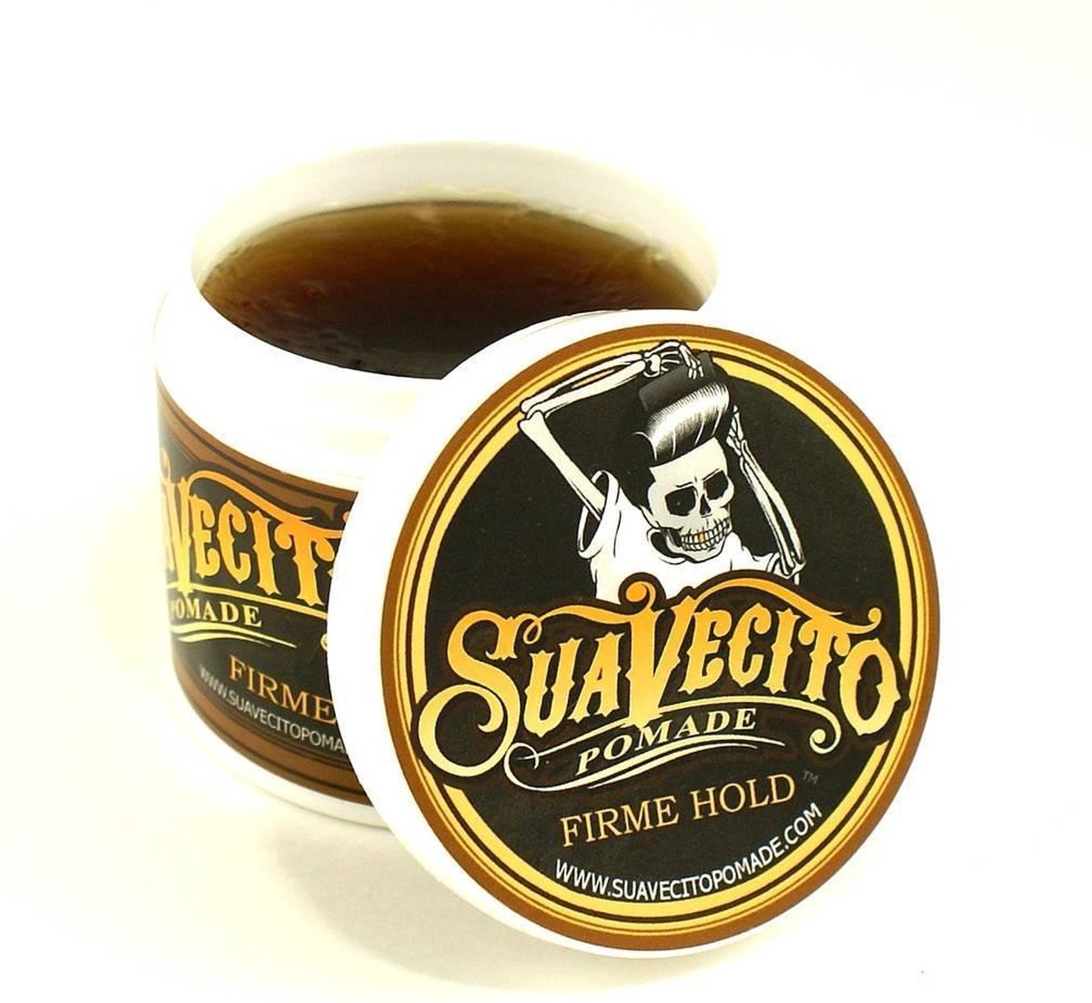 Suavecito Firme Hold Pomade XXL - 907 g - Sterke Hold - Medium Glans - Waterbasis