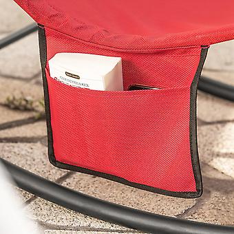 Sobuy - Openlucht Tuin Schommelstoel Ontspannen Stoel Recliner Sun Lounger, OGS47-R