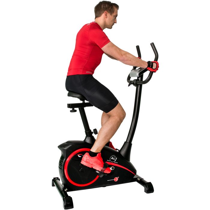 Christopeit AL2 II Hometrainer - Ergometer - 24 Weerstanden - 10 Programma’s - Tablethouder - Zwart