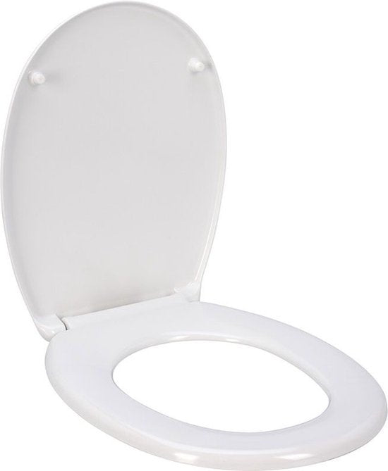 WC Bril- ABS Duroplast- 18 inch- Soft Close- Wit