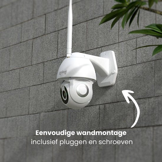 Gologi Superior Outdoorcamera - Met wifi en app
