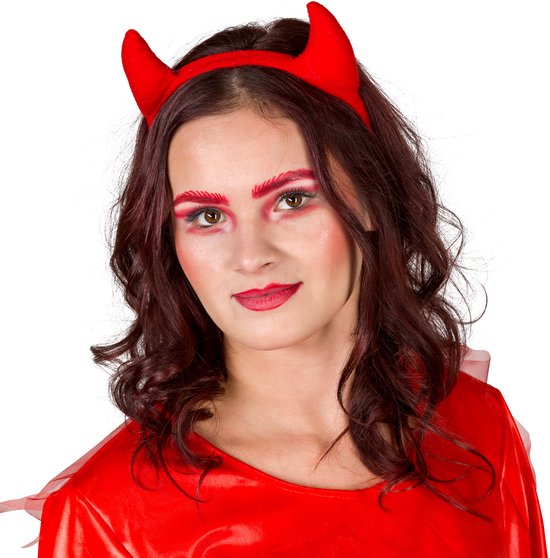 Tectake Devil-Lady - Dressforfun - Vrouwenkostuum - L - Verkleedkleding Kostuum