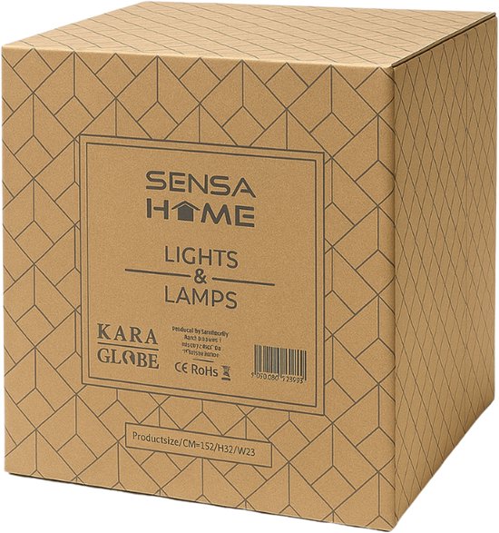 SensaHome 78174BK plafondlamp zwart - industriële metalen plafonnière - retro wire kooi design - 30 x 30 x 17 cm - 1x E27 40W - exclusief lichtbron**