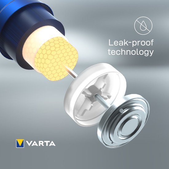 Varta Longlife Power D Batterijen - High Energy Alkaline - 2 Stuks