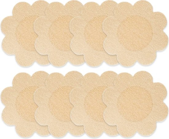 Soft & Silky Nipple covers - 8 stuks - Tepel - Plakkers - Stickers - Beschermer - Cover - Plak bh - Boob Tape