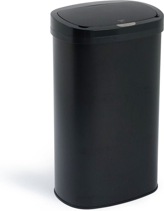 Umuzi Cleaning Touch Bin Prullenbak - 58 liter - Zwart - 70x29x41cm