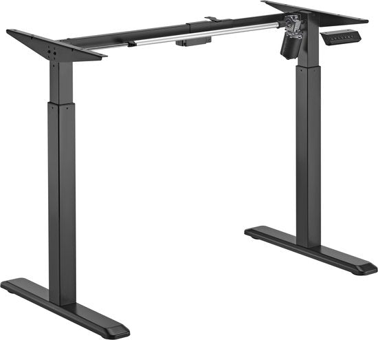 VDD Gaming - Bureau - Bureau Zit Sta Frame - Bureau Frame - Elektrisch Hoogte Verstelbaar - Bureaublad - Zwart - 85kg Draagkracht - 100 x 160 cm