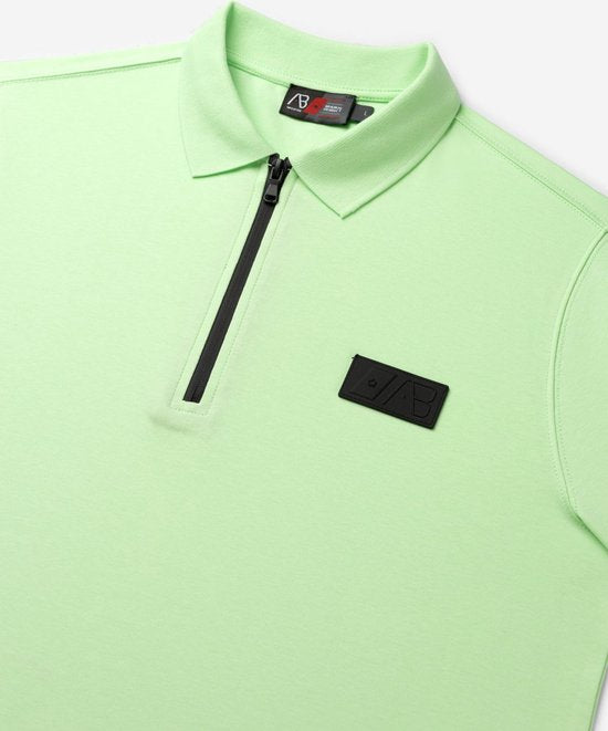AB Lifestyle Platinum Poloshirt Heren - Slim Fit - Pastel Green - Maat XS