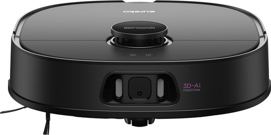 Eureka J12 Black - Robotstofzuiger met dweilfunctie - Lidar navigatie - 5000Pa