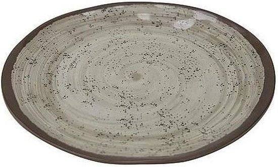 Bo-Camp - Dinerbord - Halo - 4 Stuks - Melamine - Beige