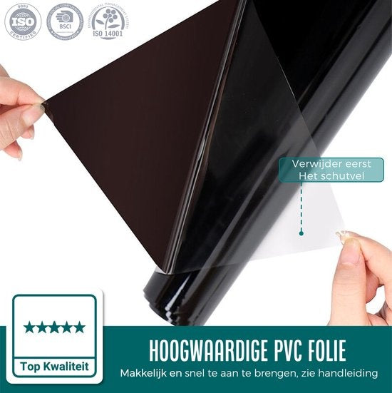 Homewell Auto Raamfolie HR++ 75x300 - Tint Folie | Zonwerende Auto Folie - Verduisterend 10%