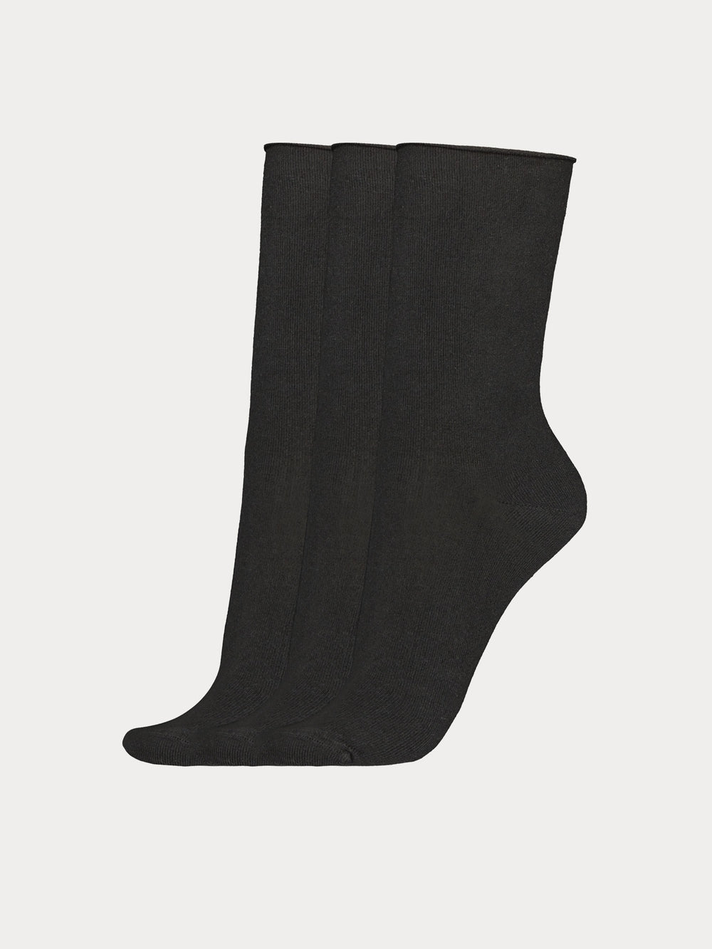 BAMBOO COMFORT TOP Sokken 3-Pack – Zwart – Maat 43-46
