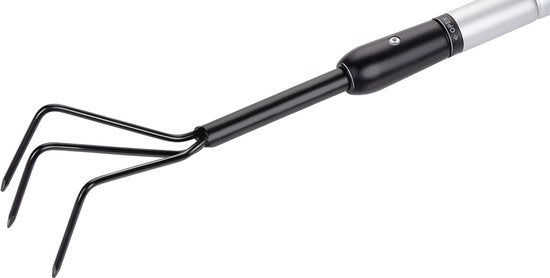 BLACK+DECKER Cultivator - Telescopische Steel 77 - 112 CM - 3 Tanden - Aluminium/ Koolstofstaal