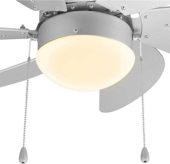 Plafondventilator Tristar VE-5810 - Ceiling Fan met Trekkoord - 3 Instelbare Standen - Ø 76 cm - Wit