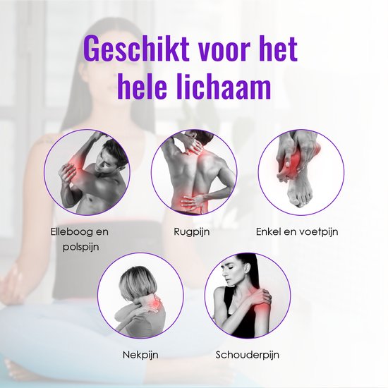 TheraFlex Infraroodlamp Infrarood Riem Rugband Rood Licht Therapie - Spieren & Gewrichten - Onder Rugpijn