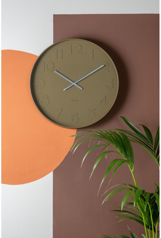 Karlsson Wandklok Mr. Green - Groen - Ø51cm - Wandklok