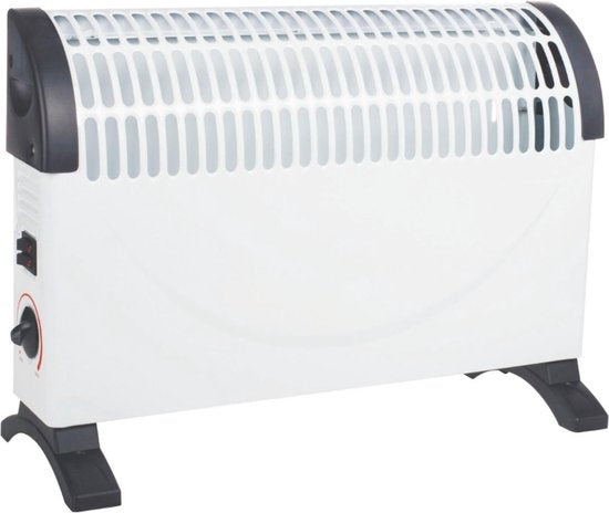 alpina Convectorkachel - 1500W - Op Voeten - Aanpasbare thermostaat - Wit