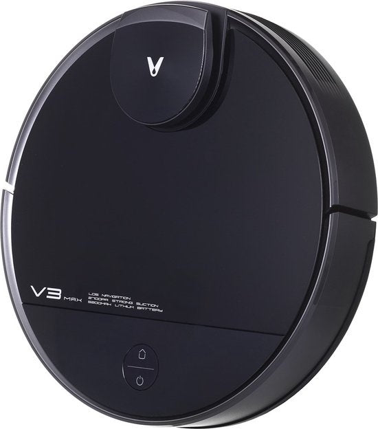 Xiaomi Viomi V3 MAX - Zwart - Robotstofzuiger met dweilfunctie