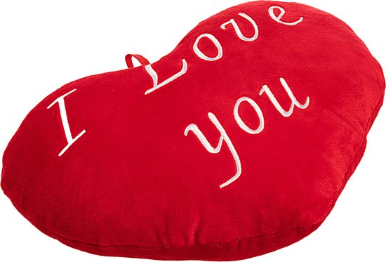 Valentijn Kussen Hart – I Love You – 32cm